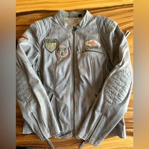 Genuine Harley Davidson sheepskin leather jacket